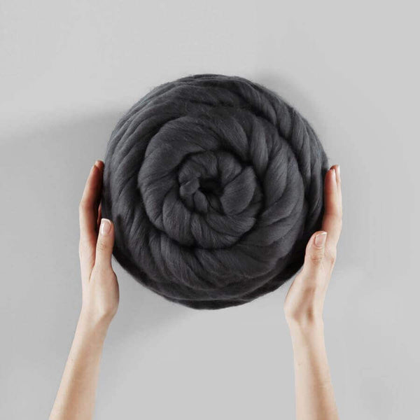 100% Handmade Chunky Knit Blanket