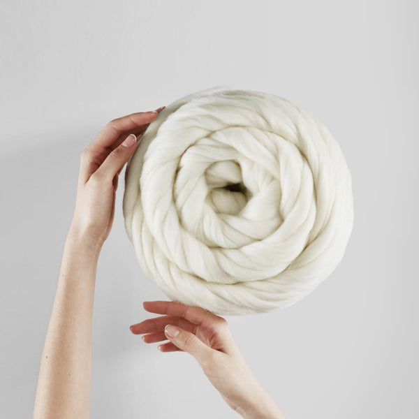 100% Handmade Chunky Knit Blanket