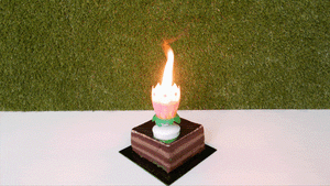 Magic Birthday Candle (Random Color)